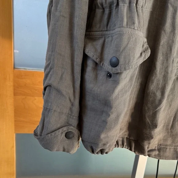 rag & bone Slate Gray Military Jacket - Picture 4 of 6